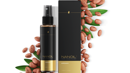 acondicionamiento para el cabello con aceite de argán Nanoil